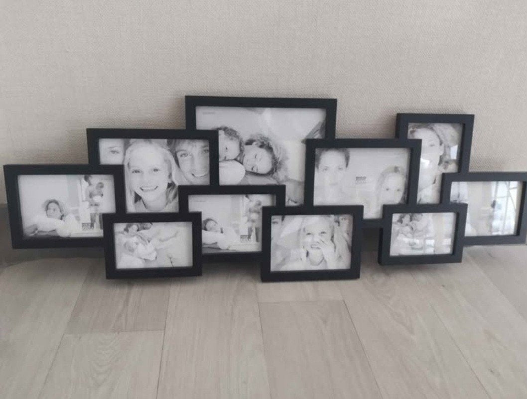 Fotolijst meerdere foto's, Audio, Tv en Foto, Fotografie | Fotolijsten, Ophalen, Glas