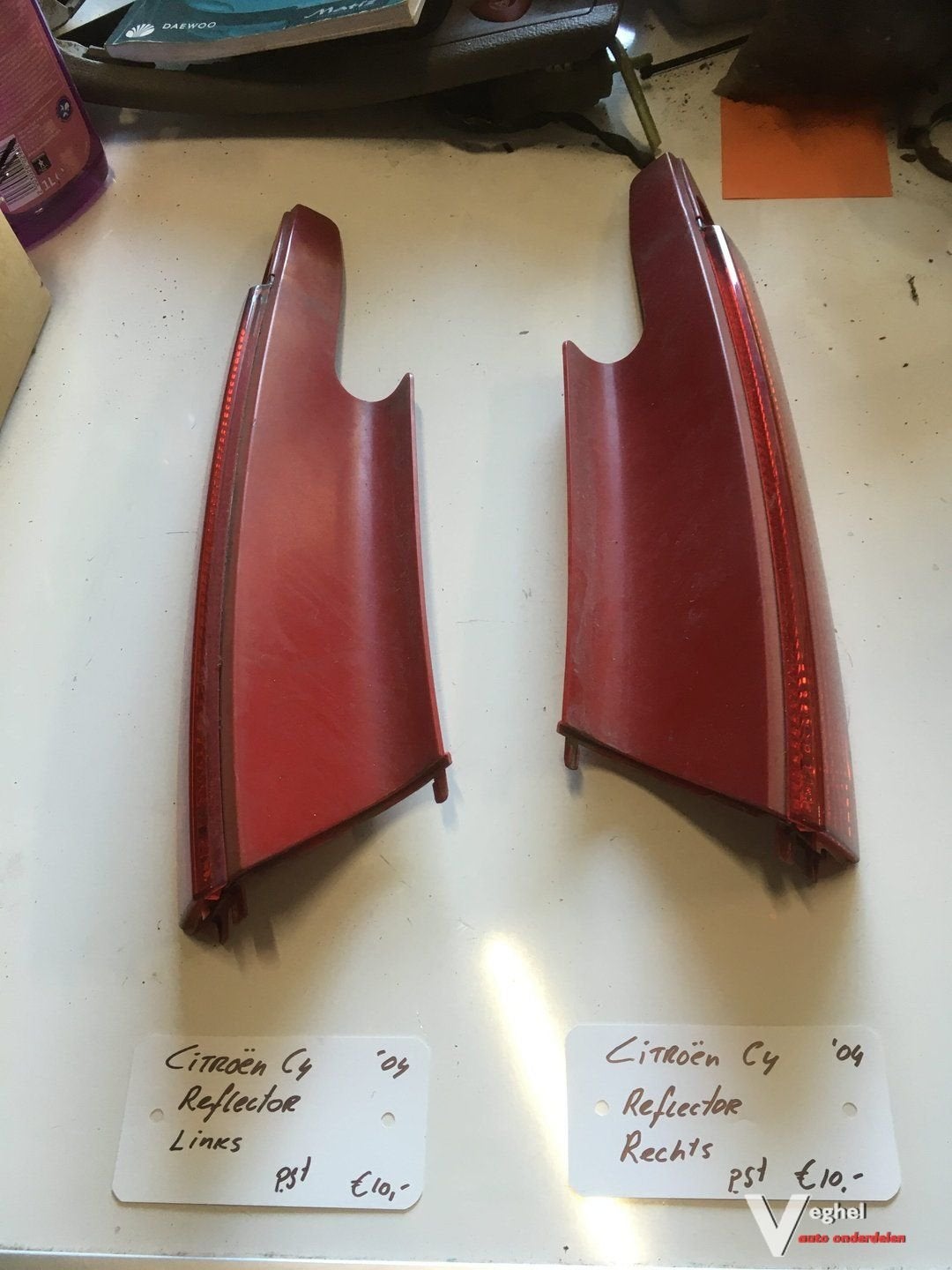 Citroen C4 2004 Reflector Links of Rechts achter, Gebruikt, -, -, Ophalen of Verzenden