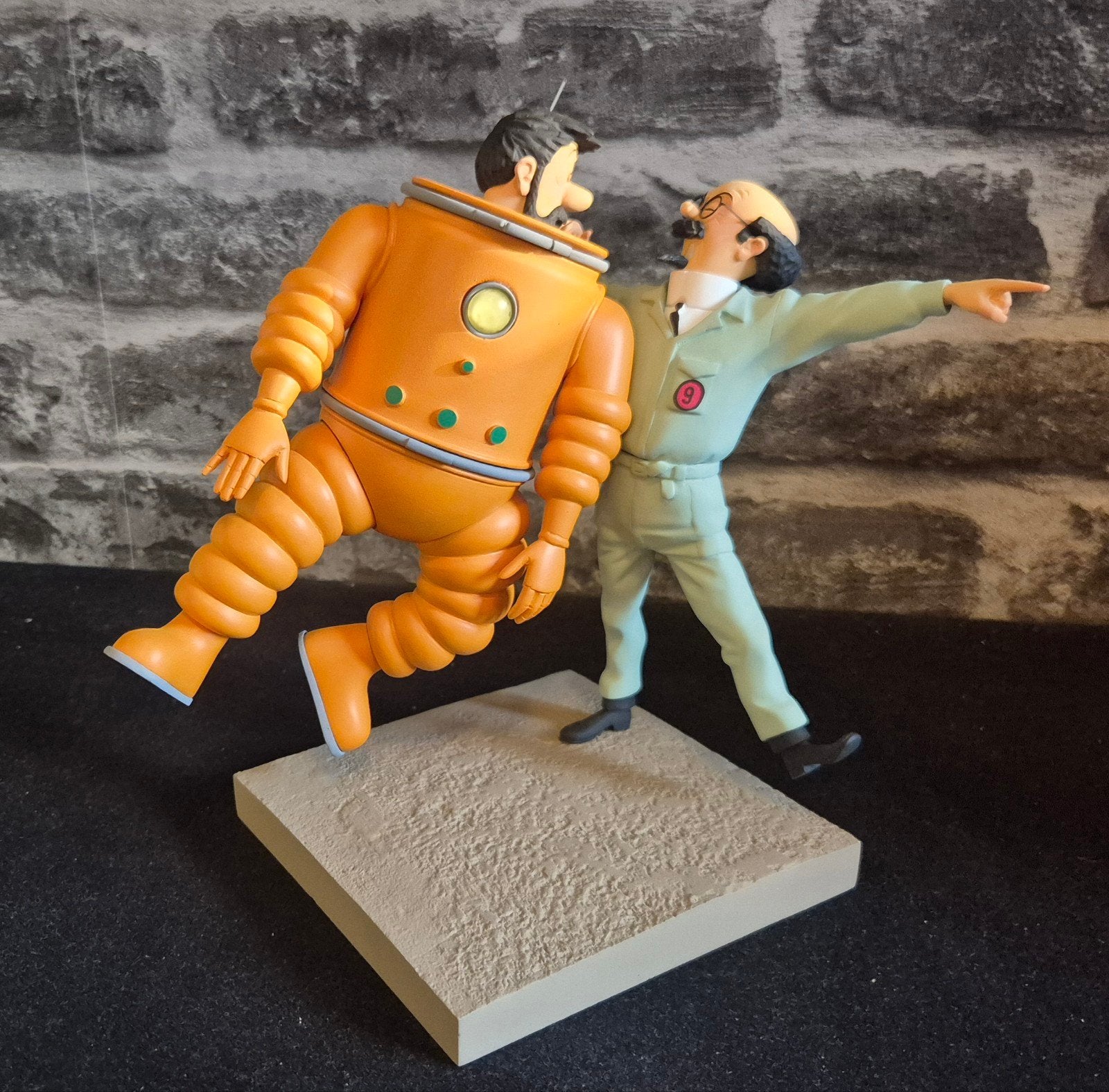 Haddock & tournesol lune Fariboles Tintin Aroutcheff Leblon, Ophalen of Verzenden