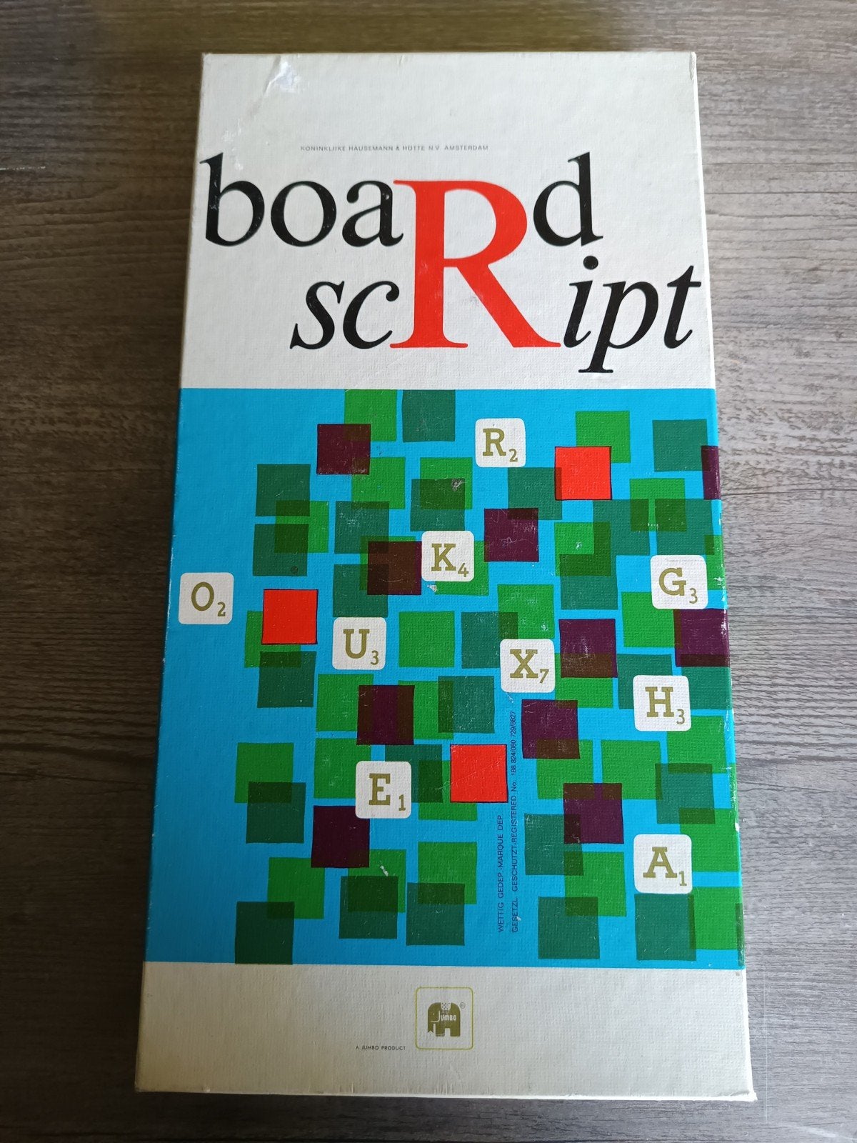 oud Scrabble spel, Enlèvement, Comme neuf