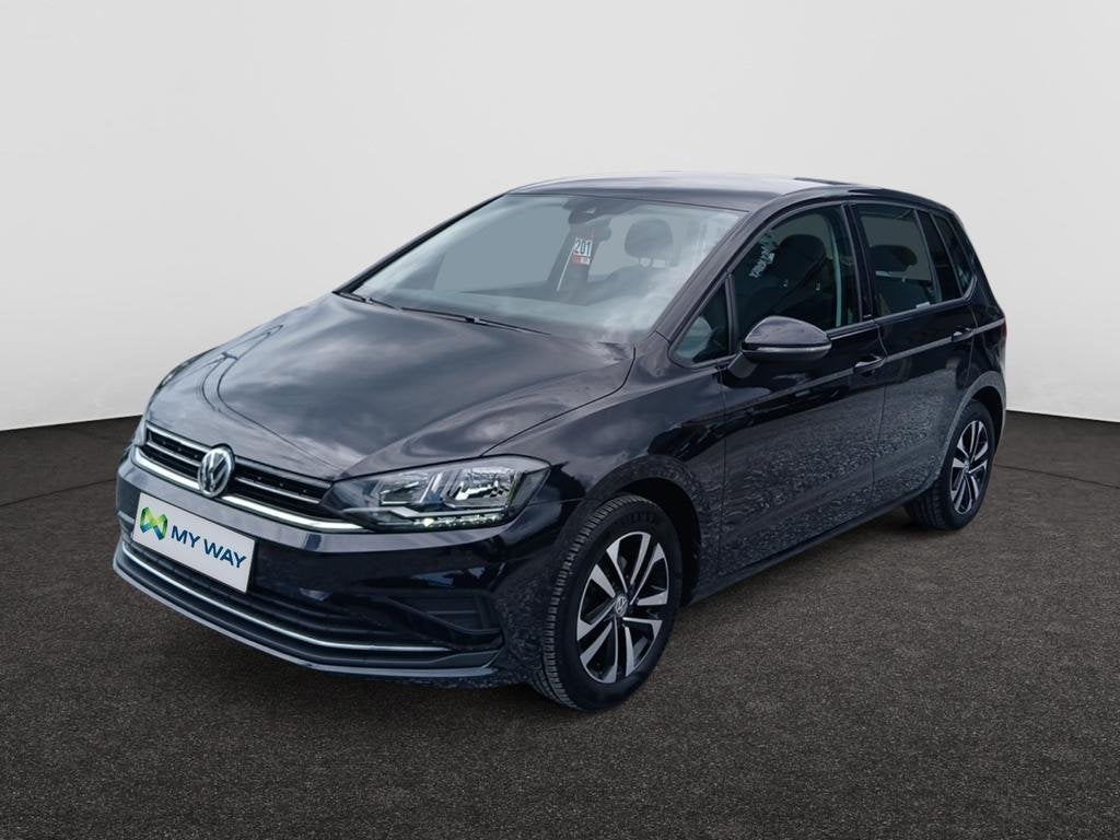 Volkswagen Golf Sportsvan Golf Sportsvan 1.0 TSI BMT IQ.Driv, Auto's, Volkswagen, Monovolume, Zwart, Golf Sportsvan, Handgeschakeld