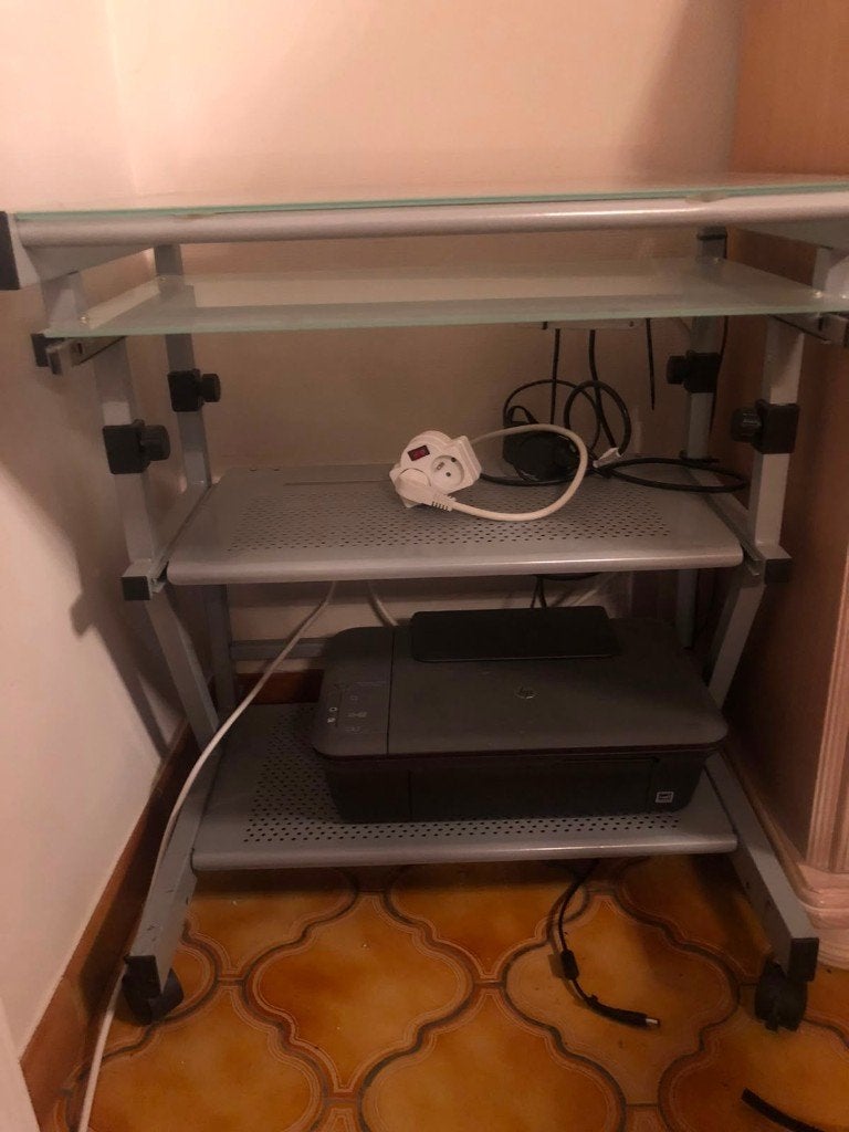 computertafel, 70 à 120 cm, Moins de 70 cm, Comme neuf, Enlèvement