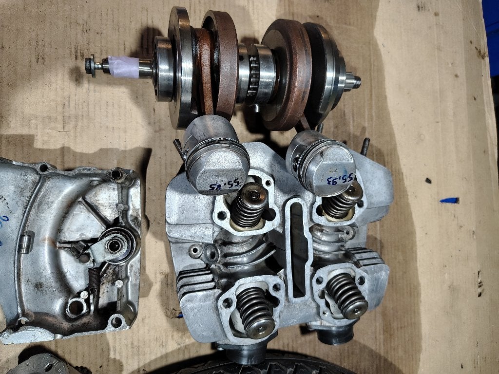 cb250k4 in onderdelen, Motos, Enlèvement, Utilisé