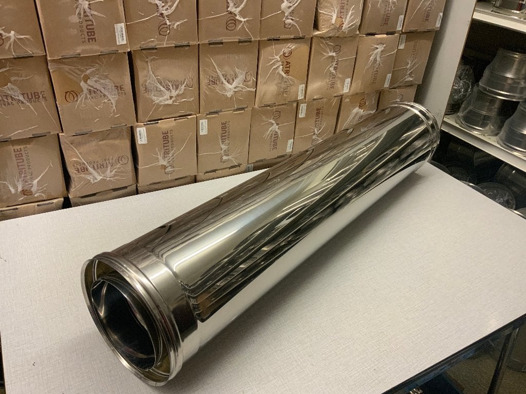 CONDUIT DE FUMÉE INOX DOUBLE PAROI D150/200, Enlèvement, Neuf