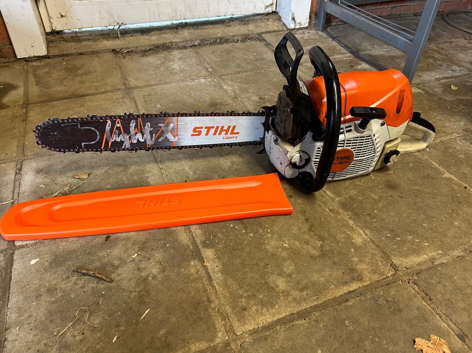 Stihl 462de 2020 avec nouvelle lame et nouvelle chaîne Stihl, Enlèvement, Utilisé, Tronçonneuse