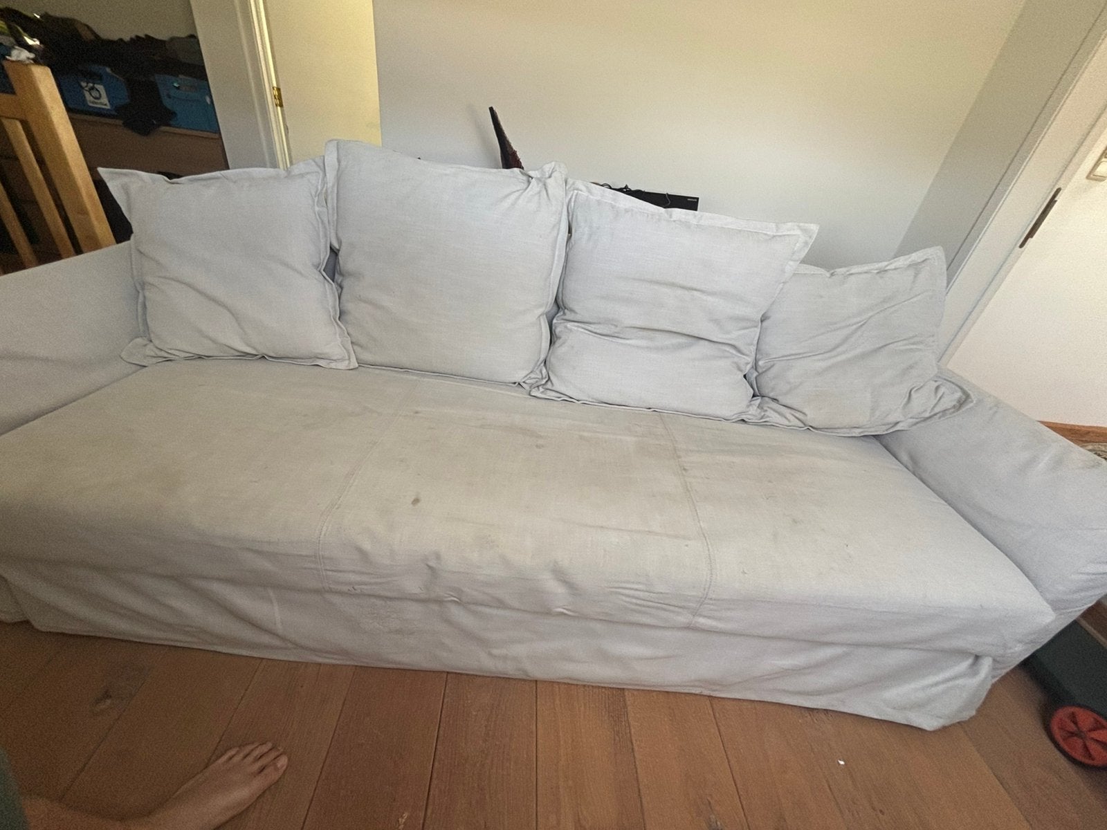 IKEA SÖDERHAMN 3-zitszetel, Ophalen, Gebruikt