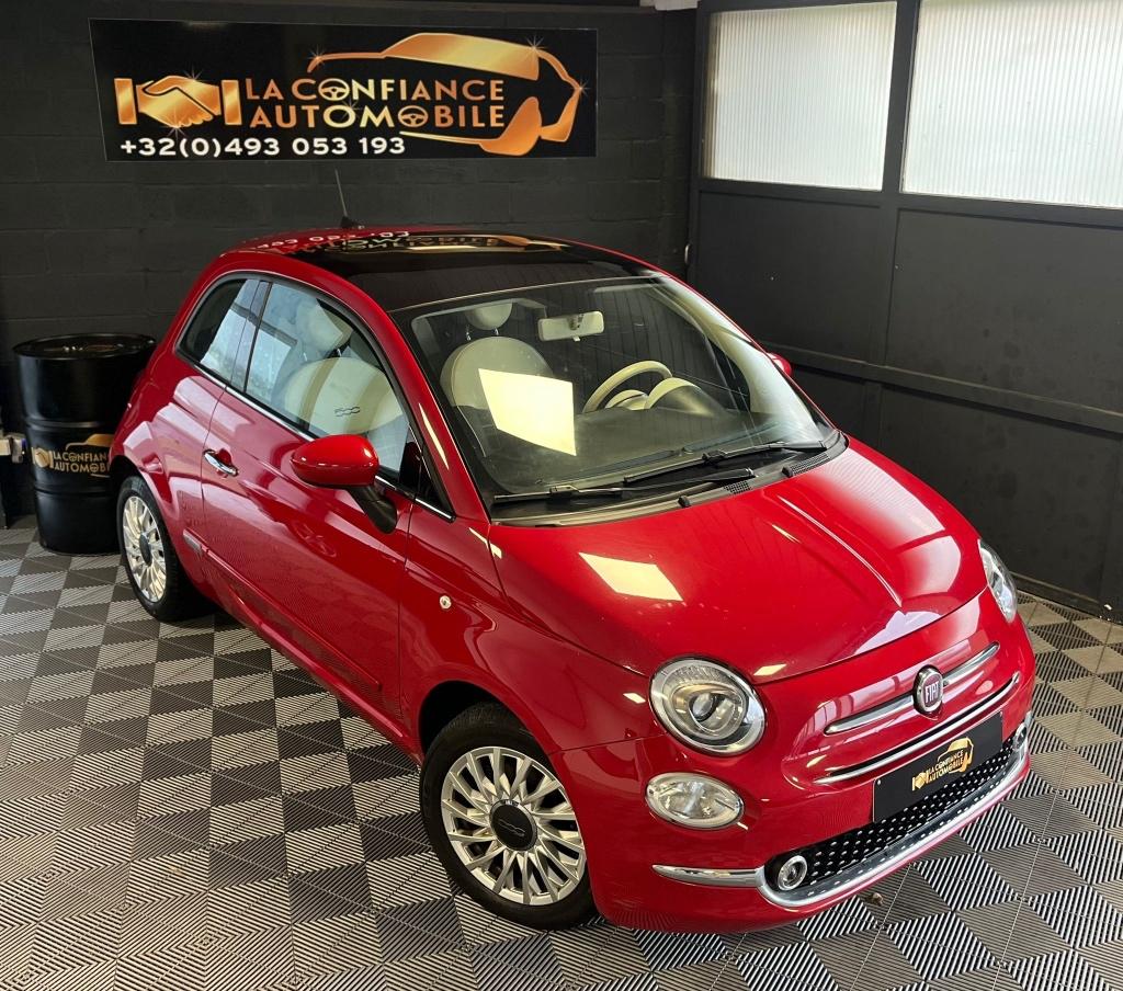 Fiat 500 1.2i Lounge 1e eigenaarsgarantie 12 maanden, Auto's, Voorwielaandrijving, 4 zetels, 4 cilinders, USB