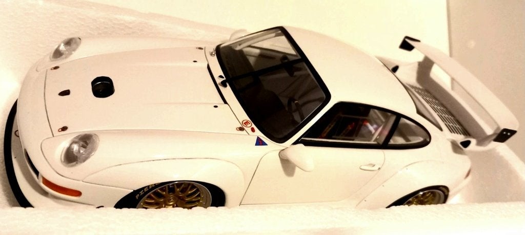 1/18 Porsche 911 993 GT2 Evo Grand Prix White 1998 GT Spirit, Enlèvement ou Envoi, Neuf, Voiture, Autres marques