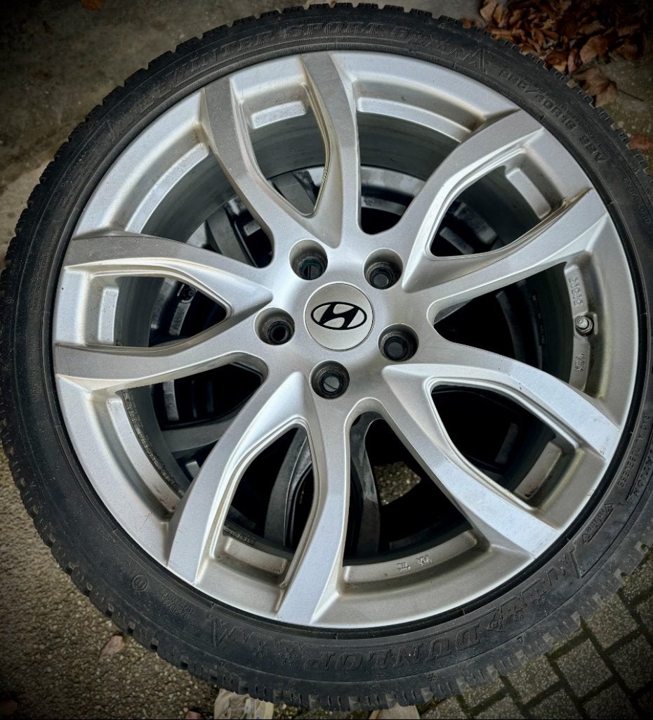 Pack jantes Hyundai i20n i30n + pneus hiver, Enlèvement, Utilisé, Hyundai