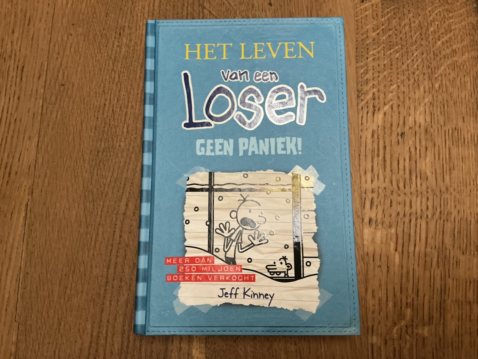 Jeff Kinney - Geen paniek! - verzenden mogelijk, Boeken, Kinderboeken | Jeugd | 10 tot 12 jaar, Zo goed als nieuw, Ophalen