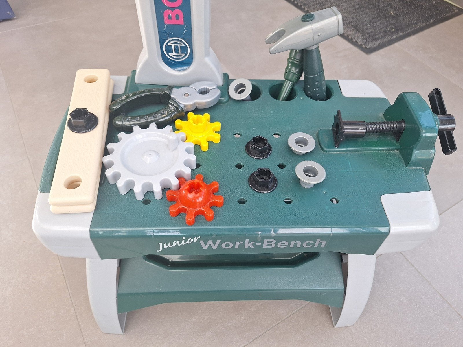 speelgoed werkbank Bosch, Ophalen of Verzenden, Gebruikt