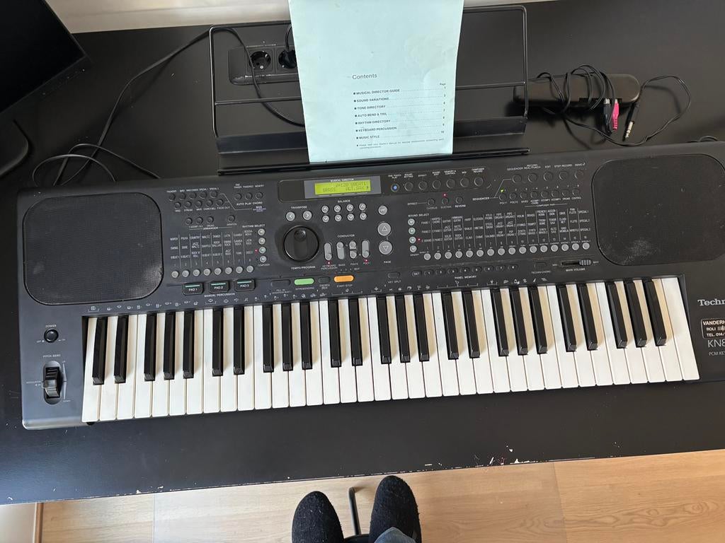 Clavier Technics KN800, Enlèvement, Utilisé, Technics