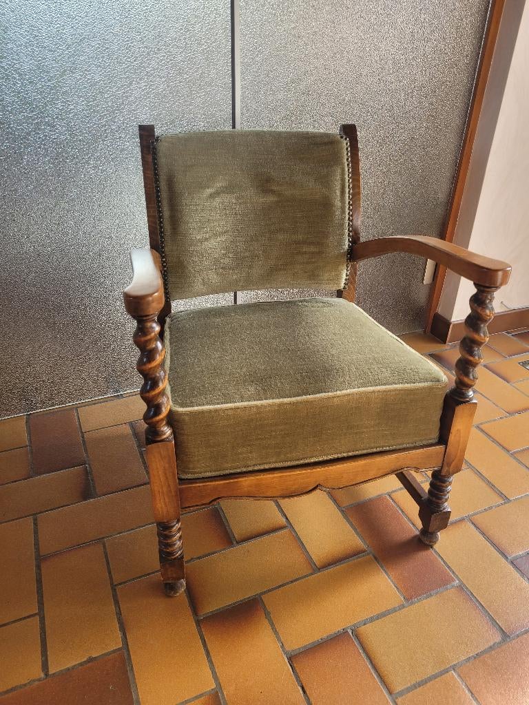 fauteuil d'occasion à saisir, Enlèvement, Utilisé, Tissus
