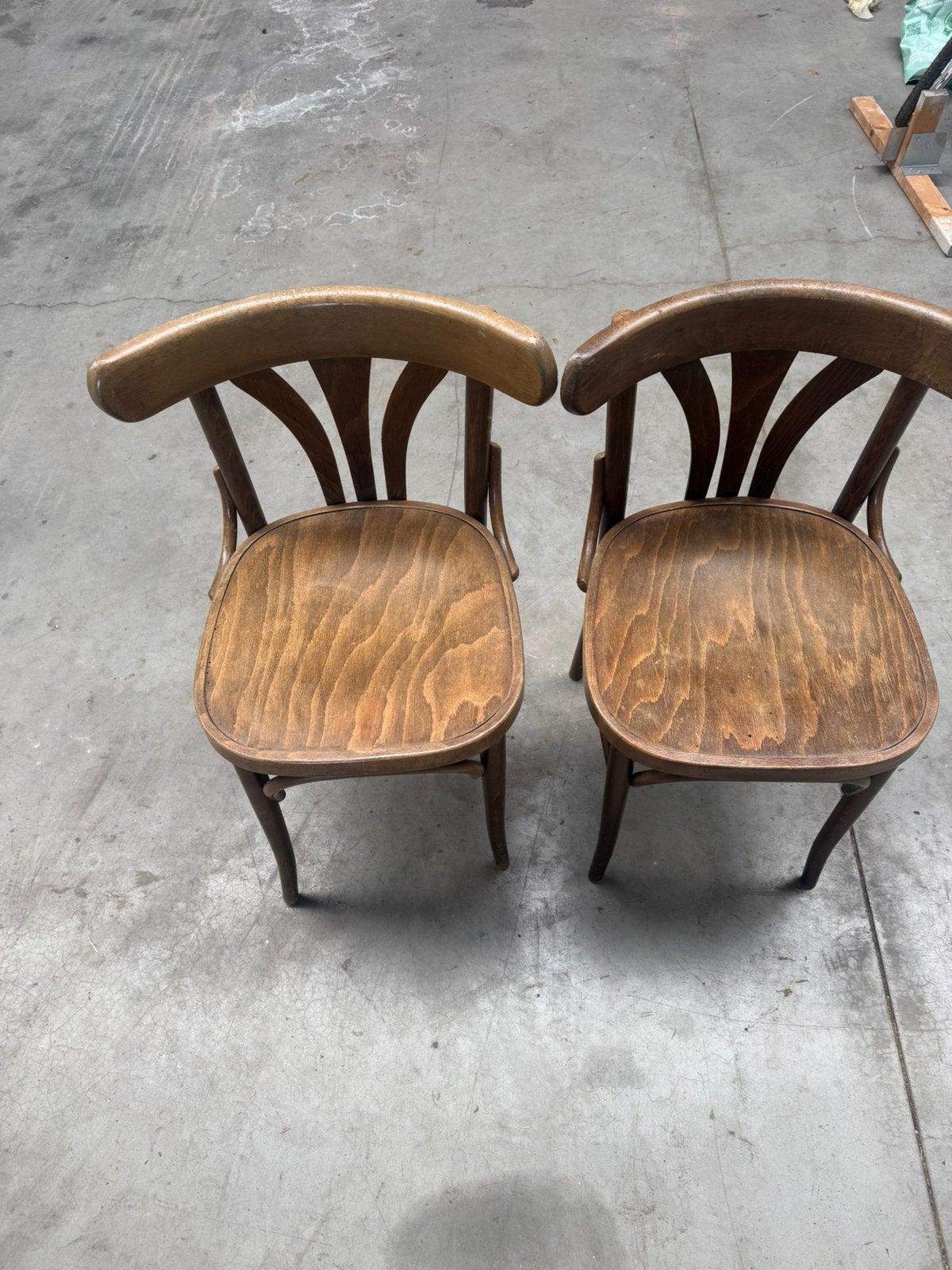 Caféstoelen Thonet Model, Enlèvement, Utilisé, Bois, Cinq, Six Chaises ou plus