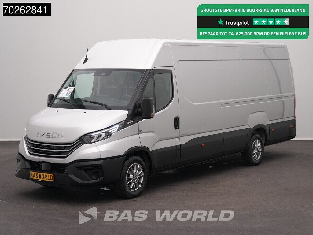 Iveco Daily 35S21 BPM VRIJ! 3.0L Automaat 210PK L3H2 2025-Mo, Auto's, Bestelwagens en Lichte vracht, Stof, Euro 6, 4 cilinders