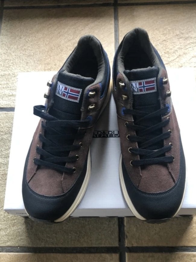 NAPAPIJRI SNEAKERS 43, Kleding | Heren, Schoenen, Bruin, Nieuw, Ophalen of Verzenden, Sneakers