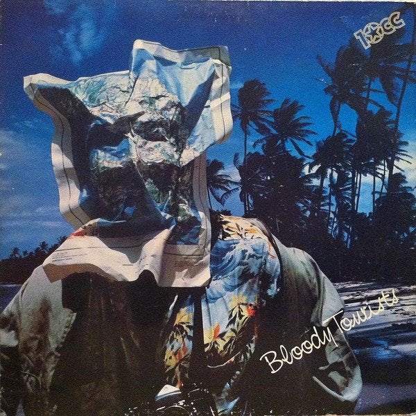 LP/ 10 CC - TOURISTES ENSANGLANTÉS, Enlèvement ou Envoi, Utilisé, 12 pouces