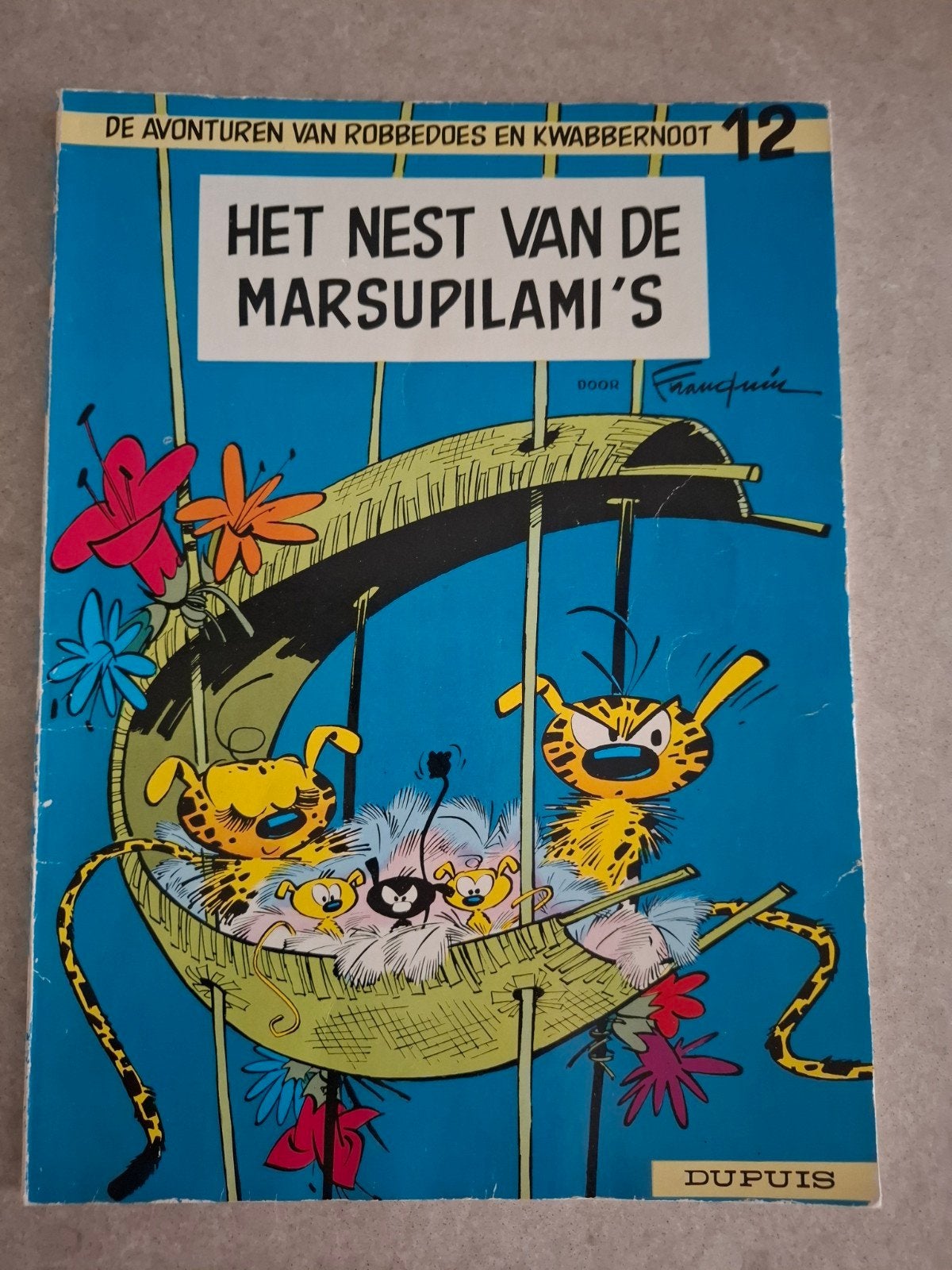 Spirou et lotte « Le nid des Marsupilamis », Enlèvement ou Envoi, Une BD, Utilisé, Franquin