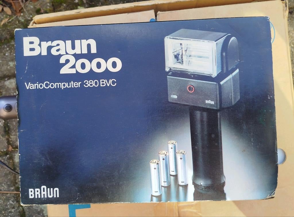 Braun 2000 VarioComputer 380 BVC handflitser met handgreep (, Ophalen