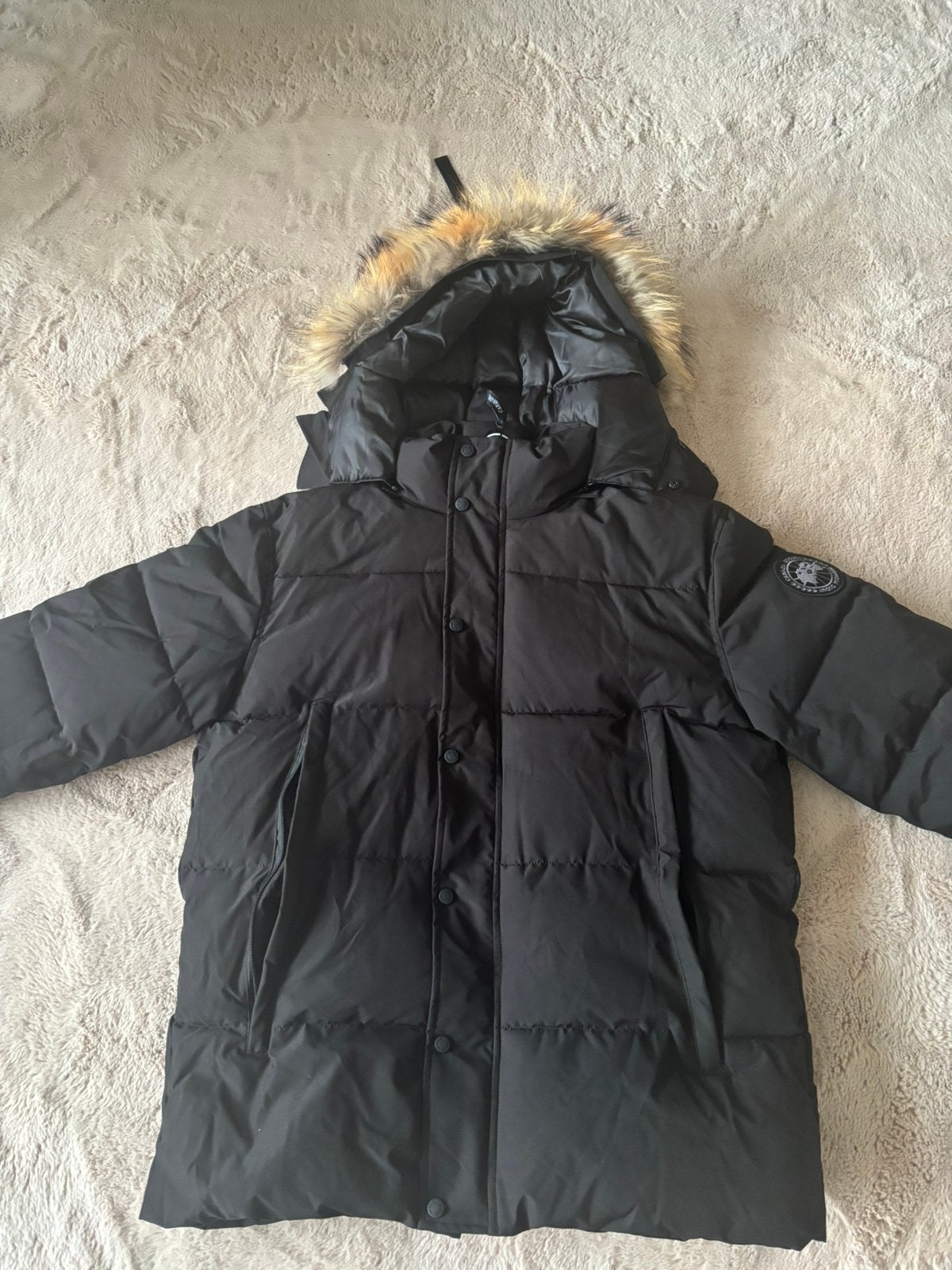 Canada Goose jas, zwart, maat XL/XXL, Kleding | Heren, Ophalen of Verzenden, Zo goed als nieuw, Maat 56/58 (XL), Zwart