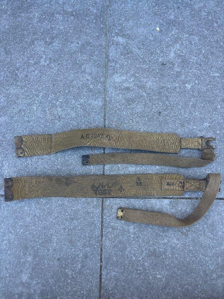 Britse P37 Webbing Schouderriemen, Verzamelen, Militaria | Algemeen, Ophalen of Verzenden, Landmacht, Kleding of Schoenen