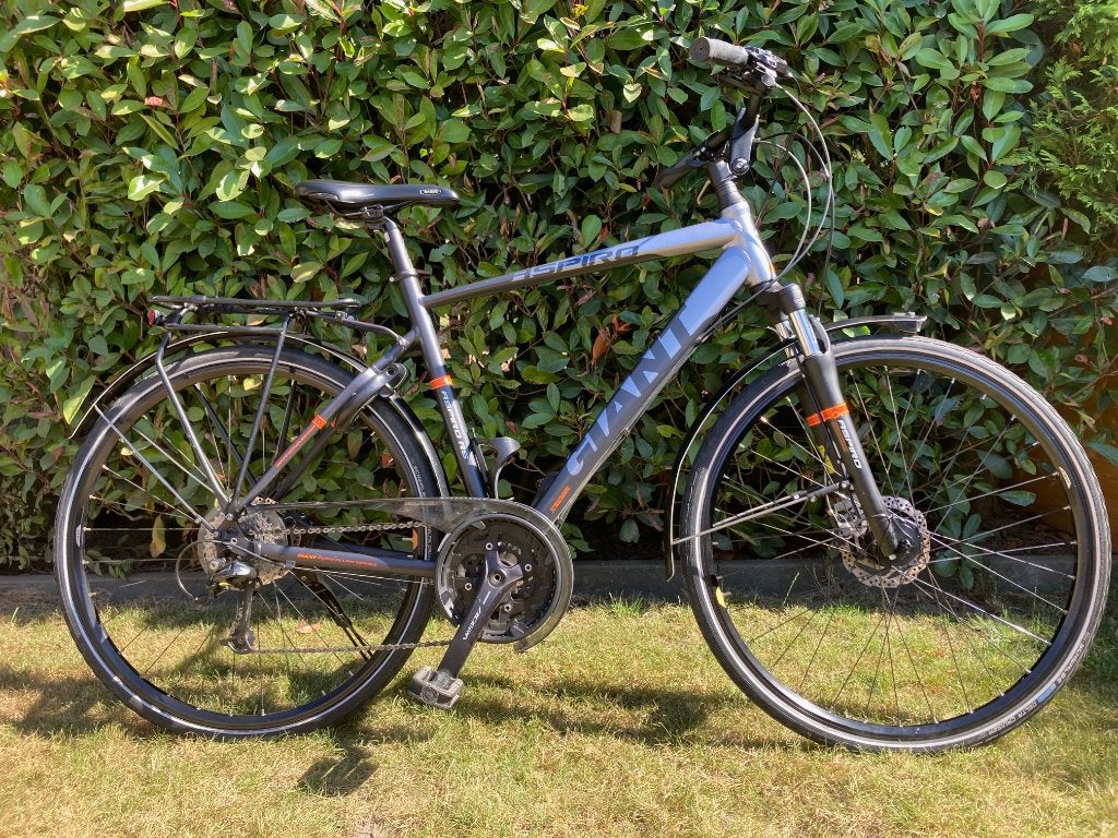 Giant Aspero Rs - Volledig in orde gezet bij fietshersteller, Fietsen en Brommers, Ophalen, Versnellingen, Giant, Zo goed als nieuw