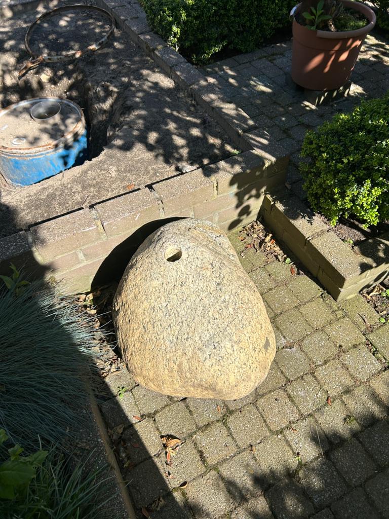 Grote fonteinsteen, Ophalen, Gebruikt, Graniet, Fontein