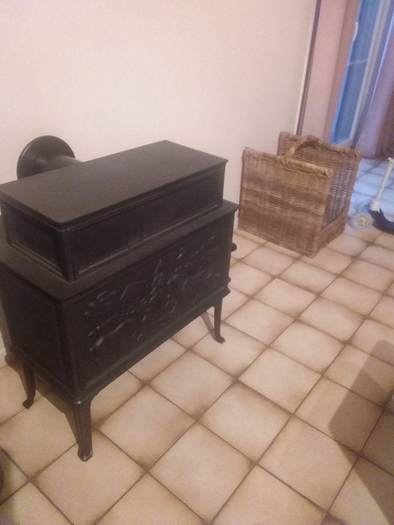 Poêle, Maison & Meubles, Enlèvement, Utilisé, Bois, Autoportant