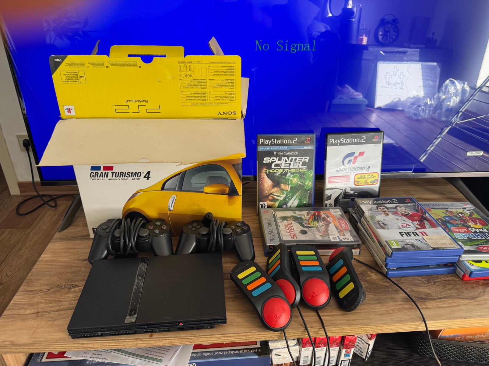 Playstation 2 + 11 spellen, Games en Spelcomputers, Spelcomputers | Overige, Ophalen of Verzenden, Zo goed als nieuw