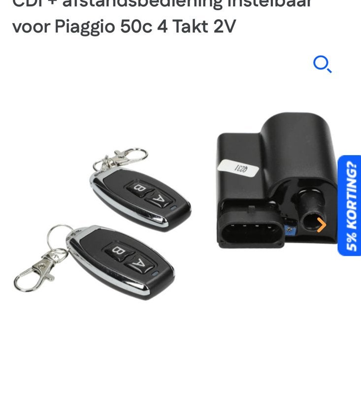 Begrenzer vespa, Vélos & Vélomoteurs, Enlèvement ou Envoi, Comme neuf, Vespa