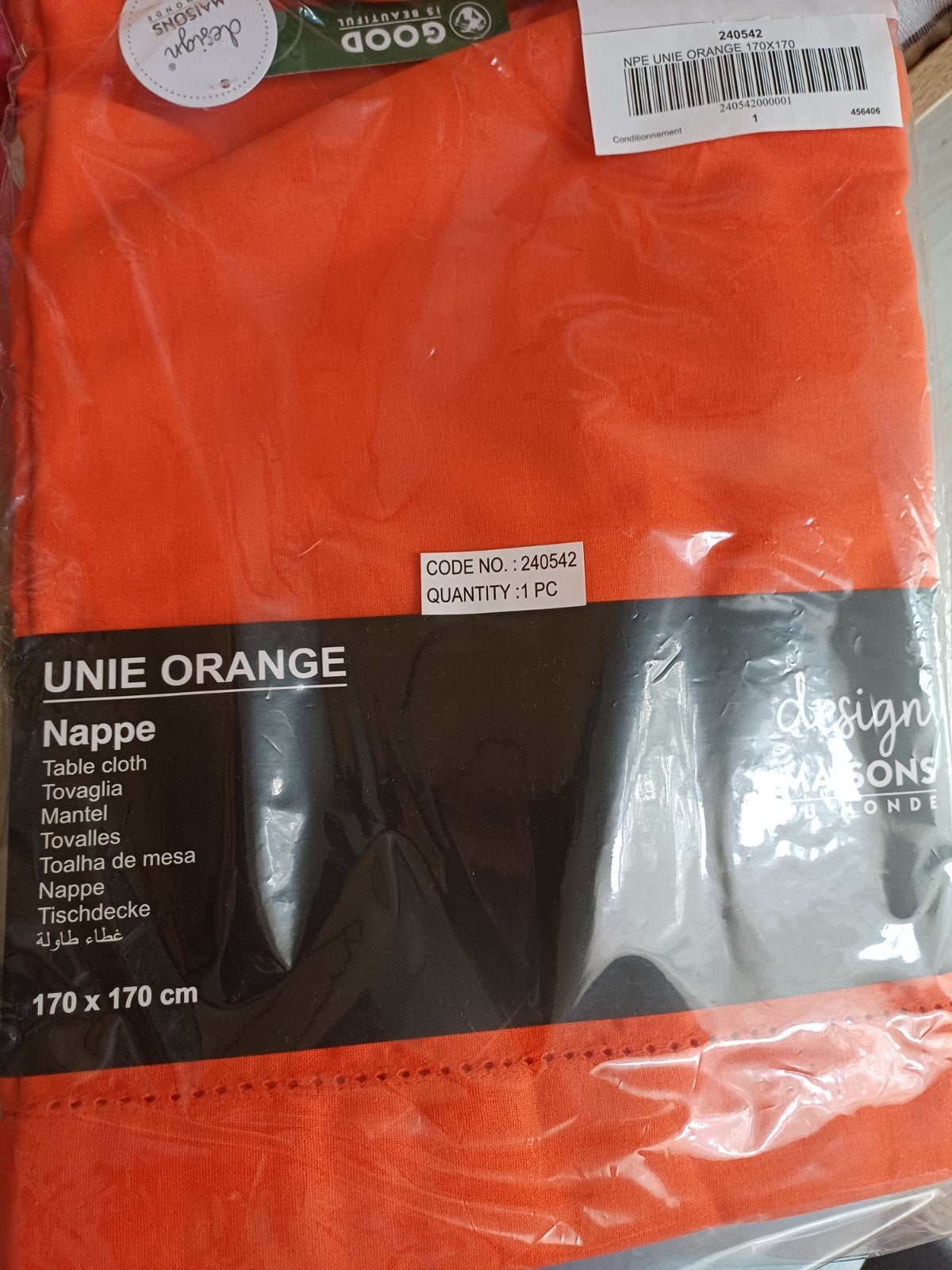 nappe de table maison du monde, Enlèvement ou Envoi