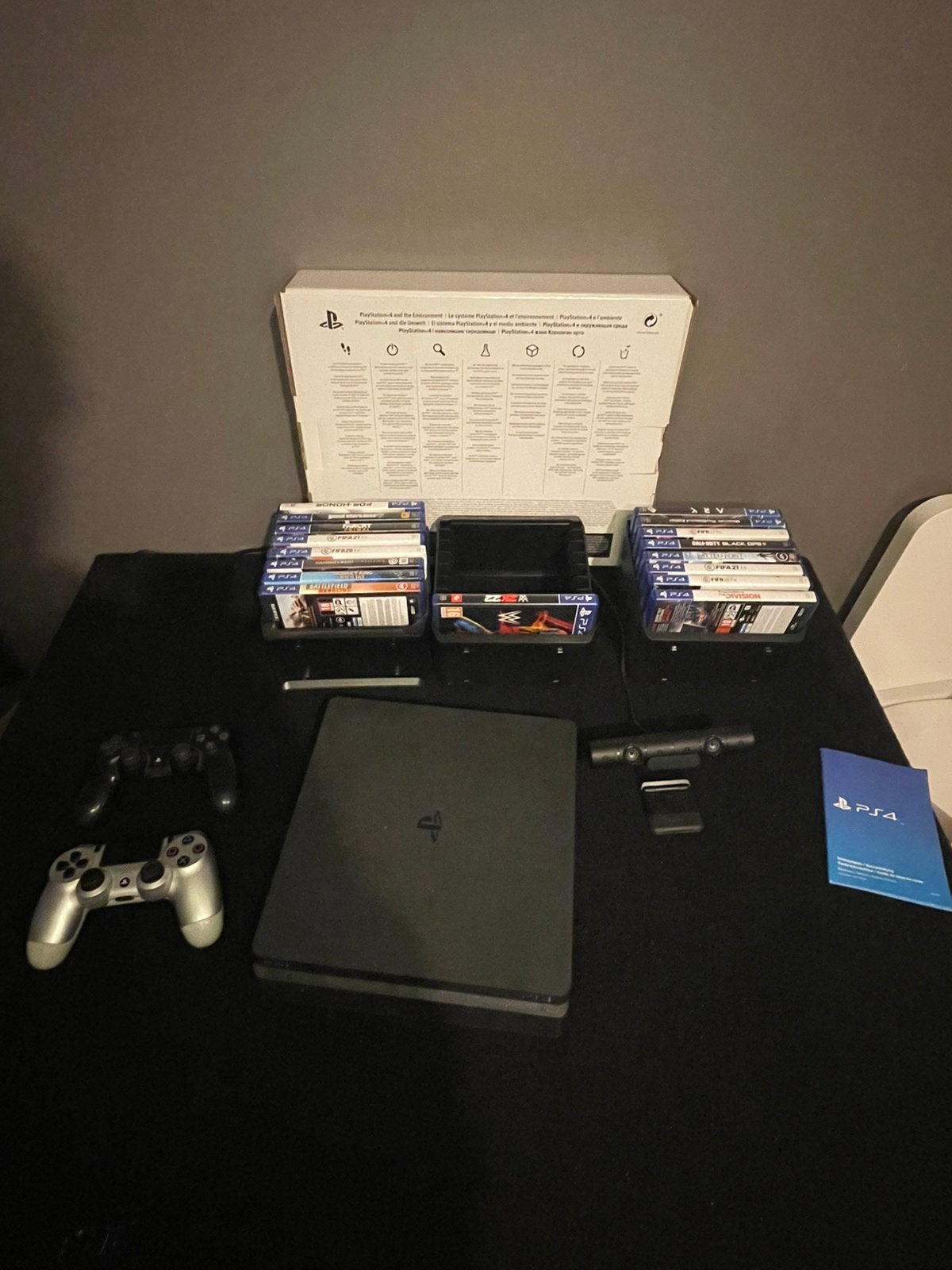 PS4 Slim 1TB, Consoles de jeu & Jeux vidéo, Enlèvement ou Envoi, Utilisé, 1 TB, Avec jeux