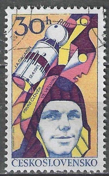 Tchécoslovaquie 1977 - Yvert 2239 - Space Research (ST), Envoi, Affranchi