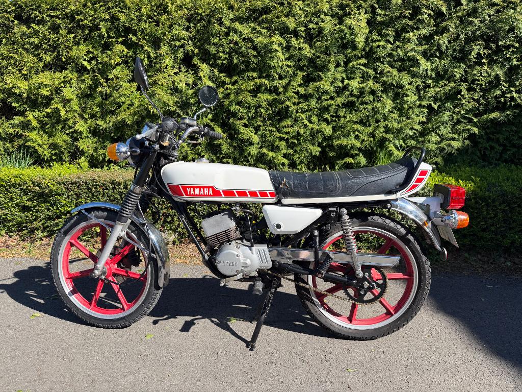 Yamaha RD 50cc originale 1979, 5 vitesses, Yamaha, 49 cm³, Classe B (45 km/h)