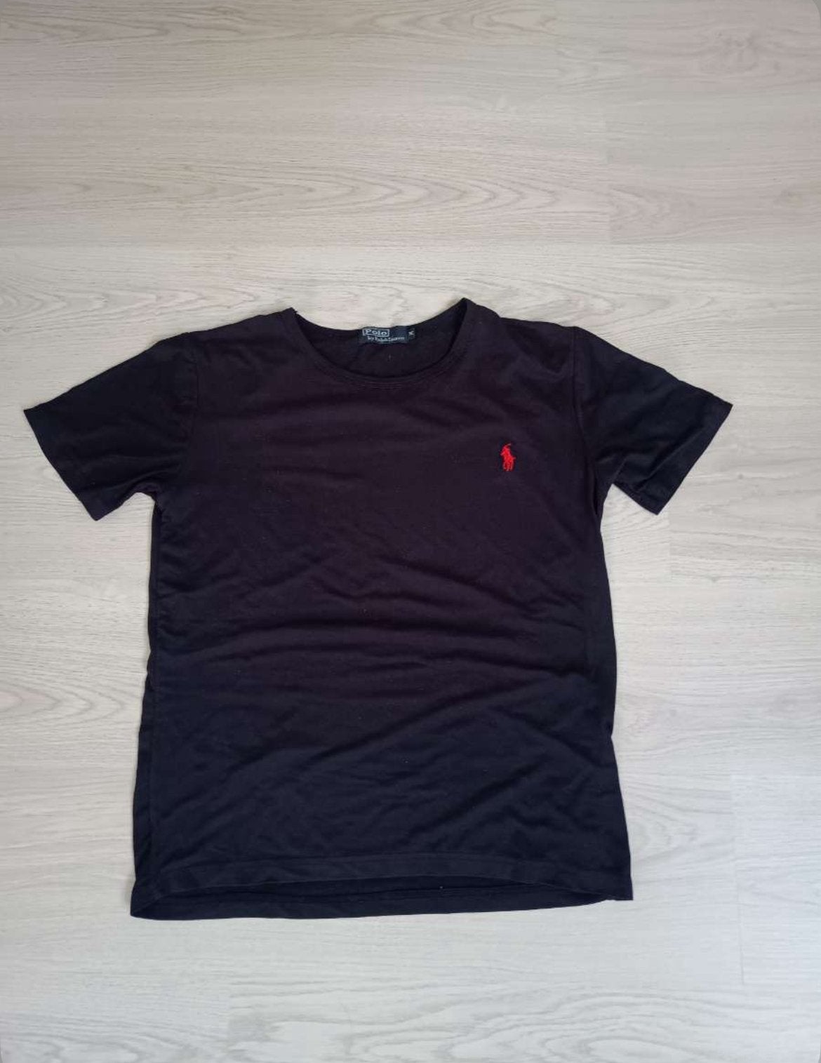 Zwart Ralph Lauren shirt maat M, Vêtements | Hommes, Enlèvement ou Envoi, Comme neuf, Taille 48/50 (M), Noir