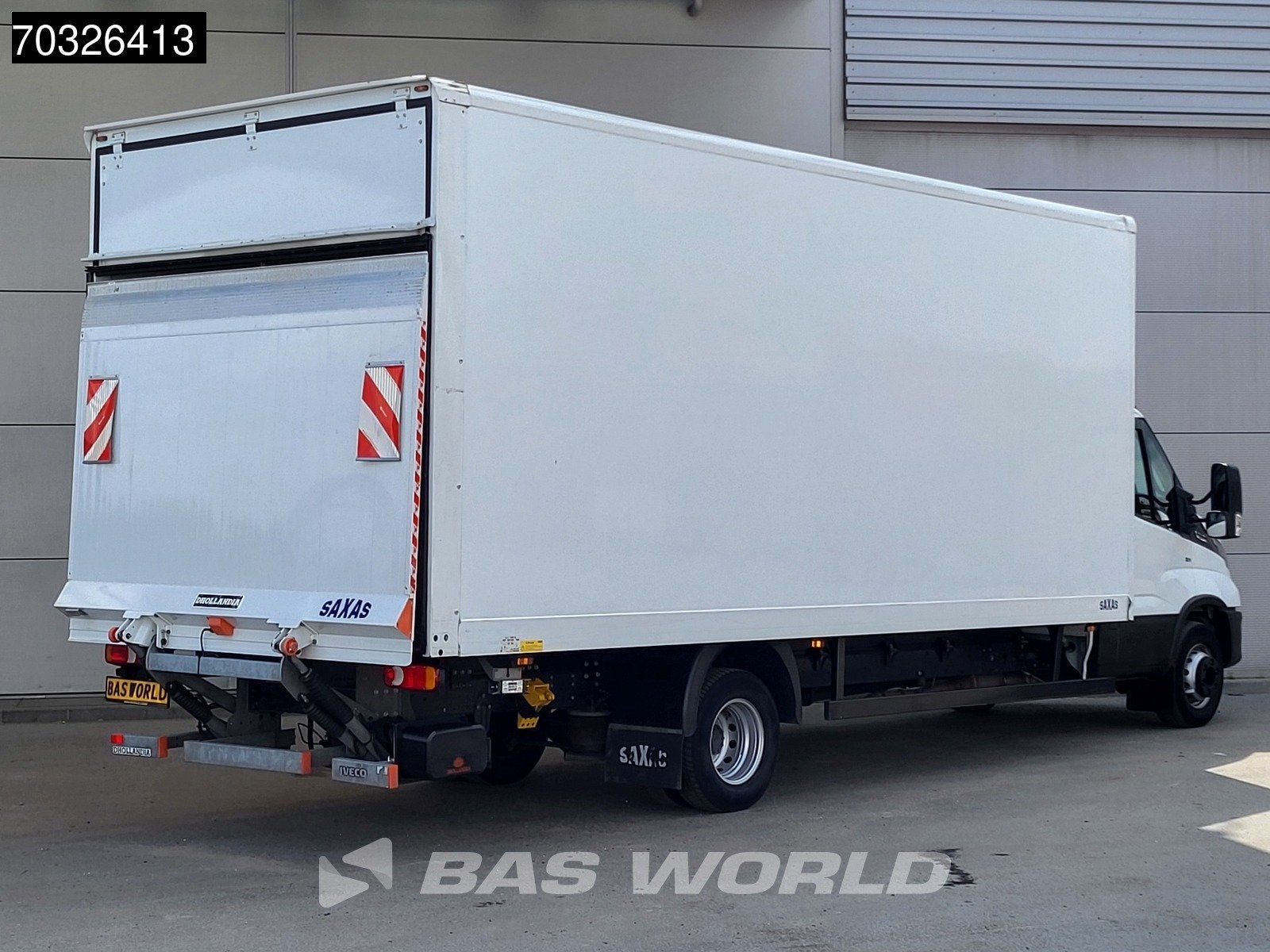 Iveco Daily 70C18 3.0L Automaat Bakwagen 1000KG Laadklep Luc, Automaat, Stof, Gebruikt, Euro 6