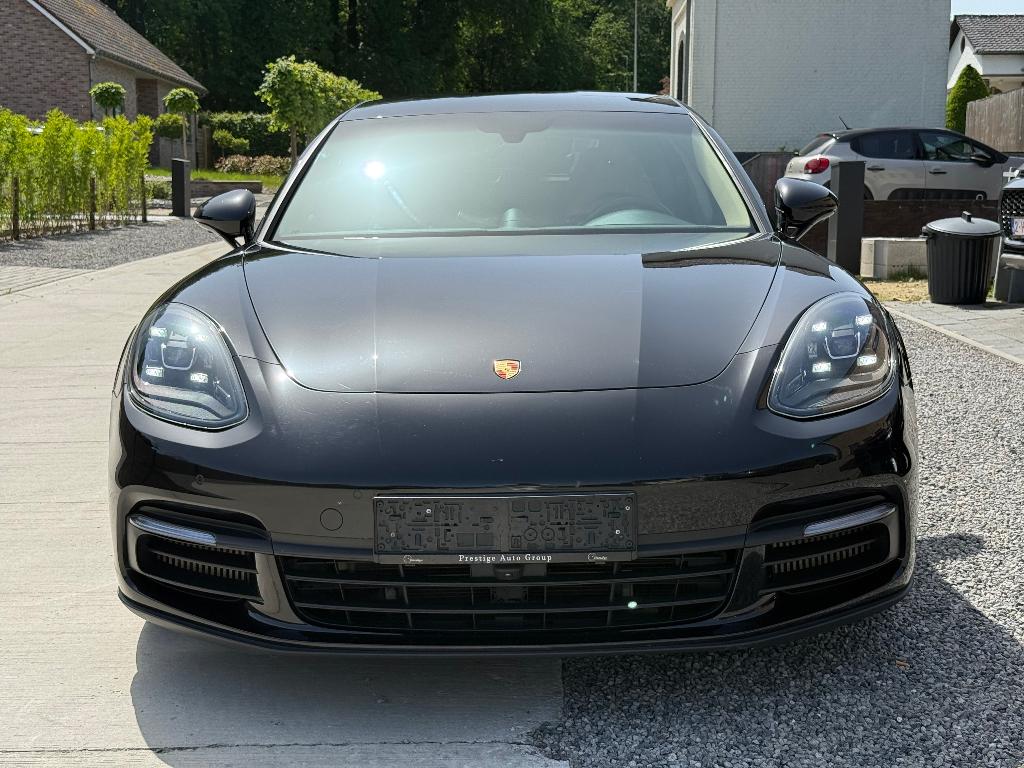 Porsche Panamera 4e Sport Turismo 2.9 V6 *360*Luchtvering, Auto's, Porsche, Zwart, Leder, 5 deurs, Hybride Elektrisch/Benzine
