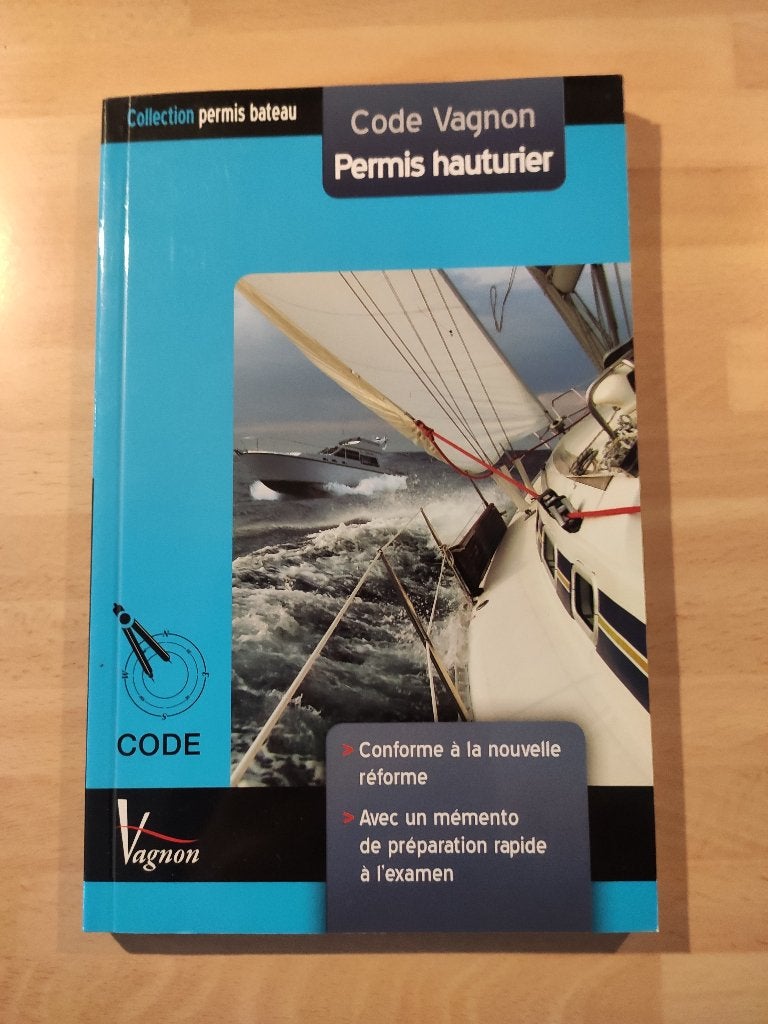 Permis Bateau Hauturier Code Vagnon, Enlèvement ou Envoi, Comme neuf, Code VAGNON