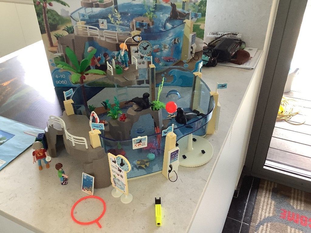 Playmobil: Aquarium Family Fun, Ophalen, Gebouw, Complete set, Family fun