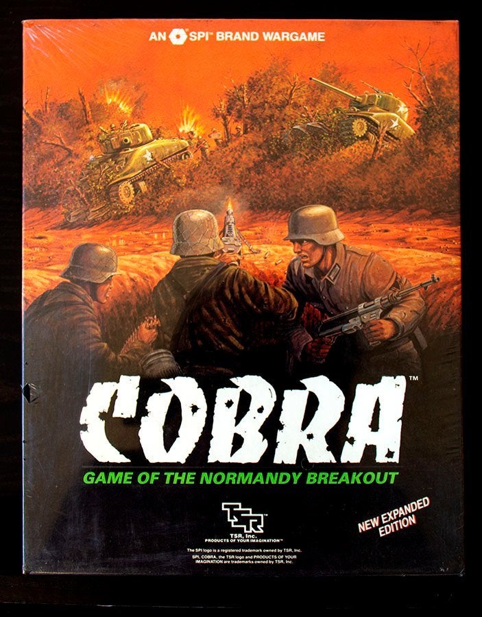 SPI Classic Cobra Game of the Normandy Breakout (Sealed) '84, Hobby & Loisirs créatifs, Enlèvement ou Envoi, Comme neuf, Historique