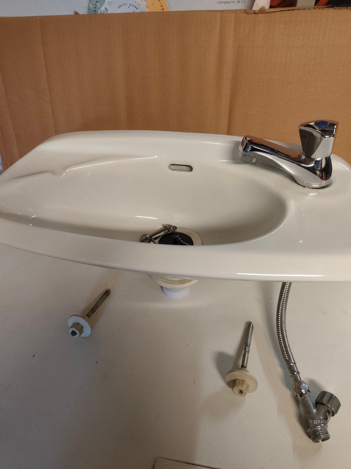 évier lavabo, Enlèvement