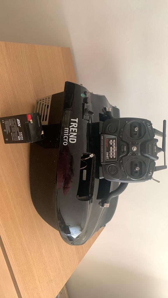 Trend microm voerboot, Ophalen, Gebruikt