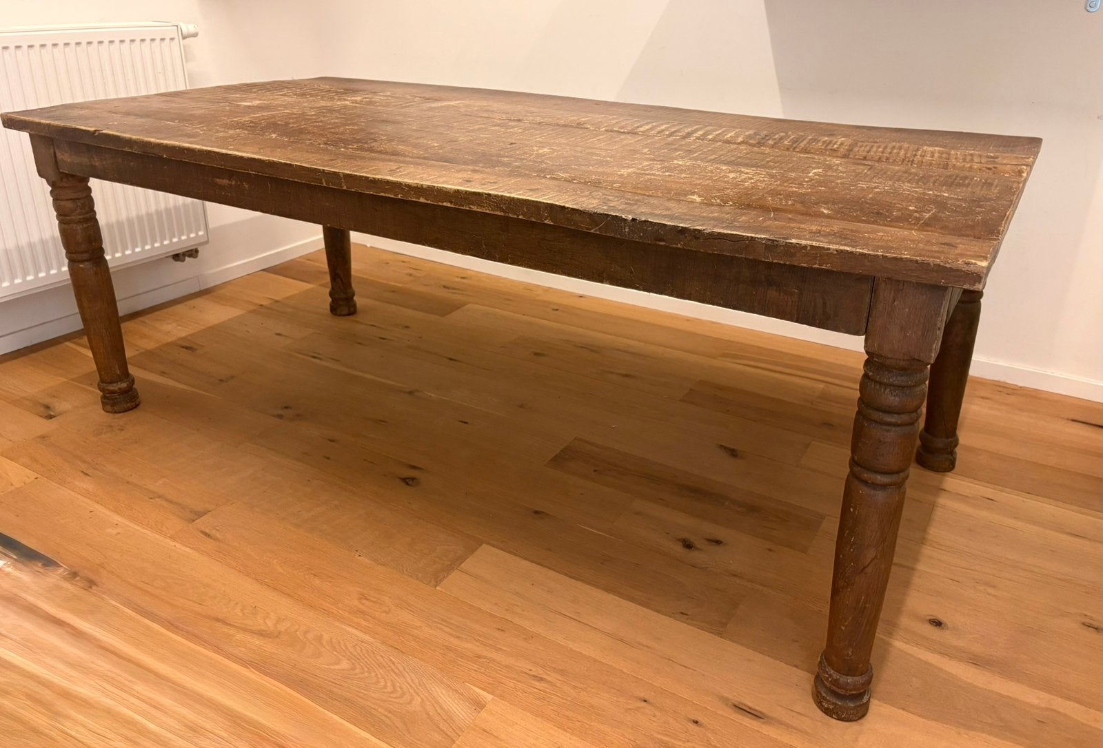 Grote houten tafel, boerentafel, 50 – 75, 150 à 200 cm, Enlèvement, Utilisé