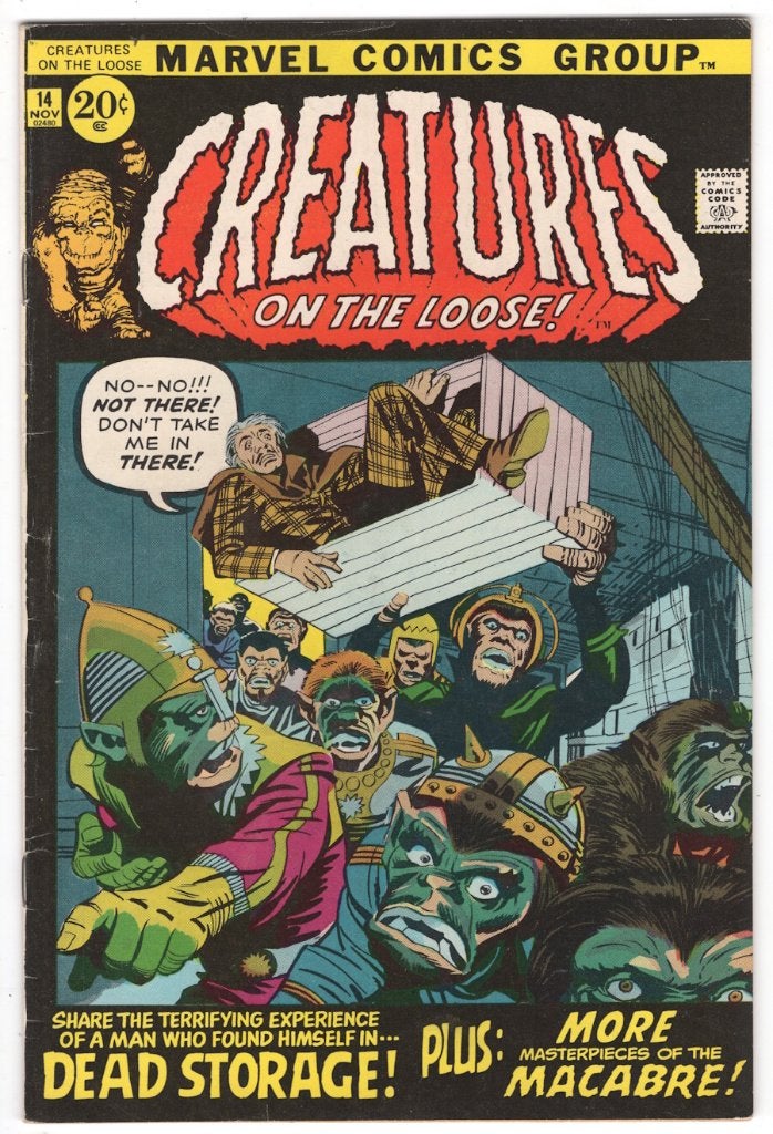 Créatures en liberté (Marvel, 1971) #14, Comics, Enlèvement ou Envoi, Utilisé