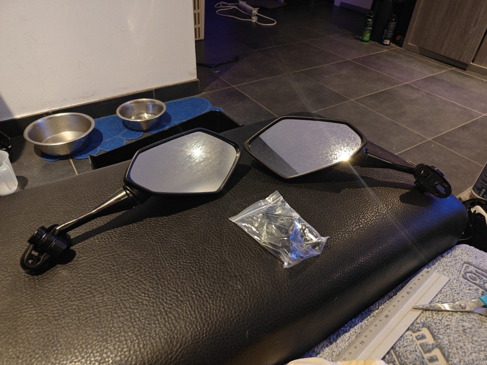 Carbon look spiegels, Motoren, Ophalen of Verzenden, Nieuw