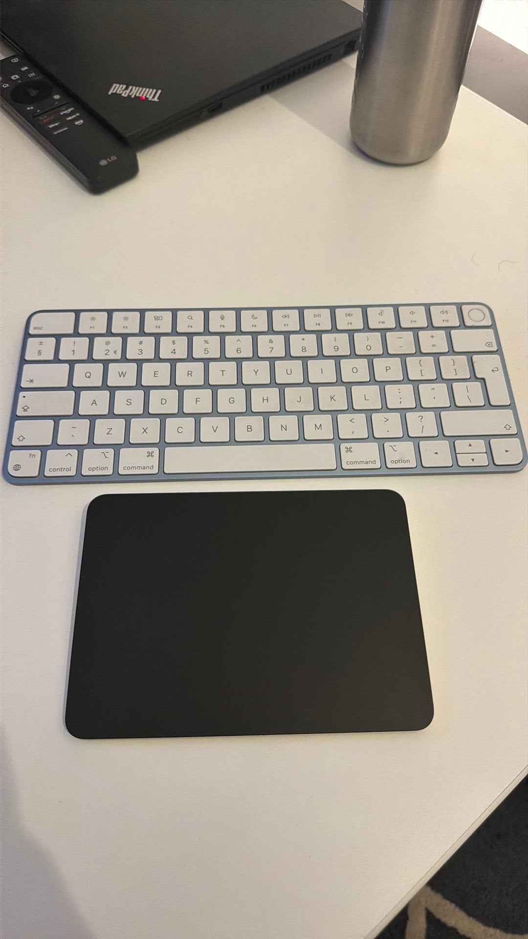 Apple Magic Keyboard Touch ID + Magic Trackpad - QWERTY, Computers en Software, Ophalen, Ergonomisch, Zo goed als nieuw