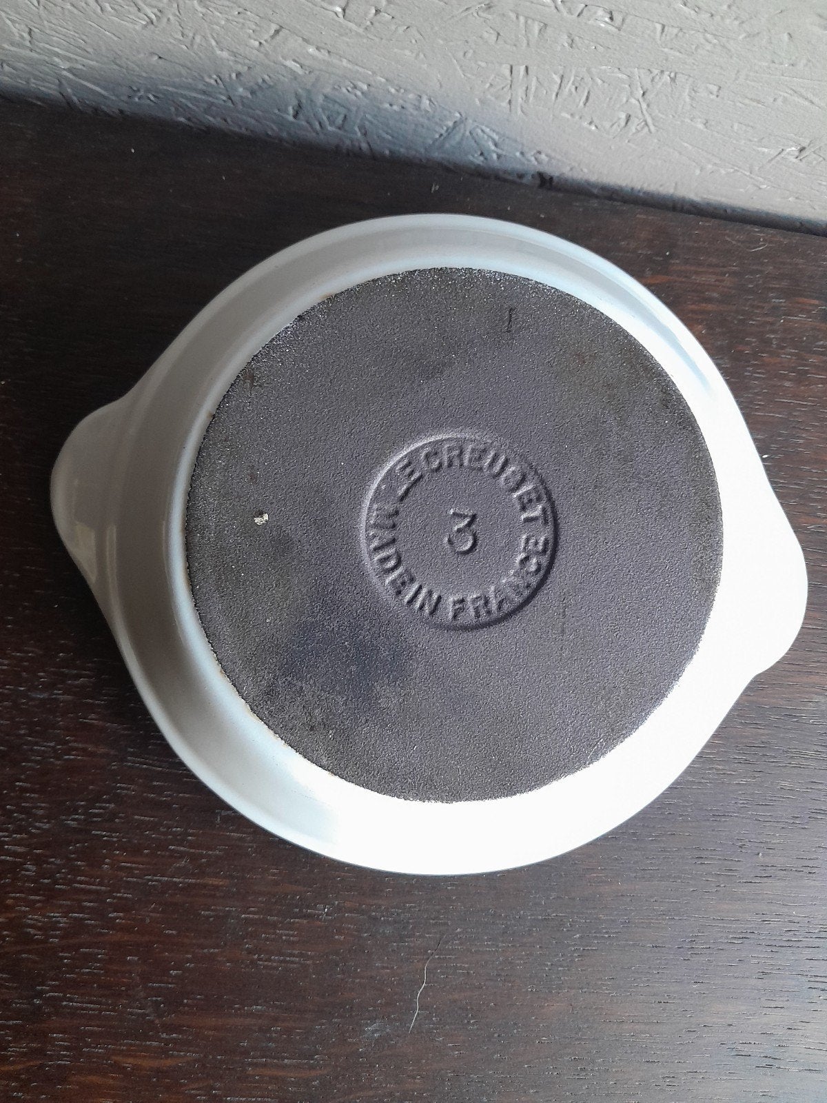 le creuset  france nr3, Antiek en Kunst, Ophalen of Verzenden