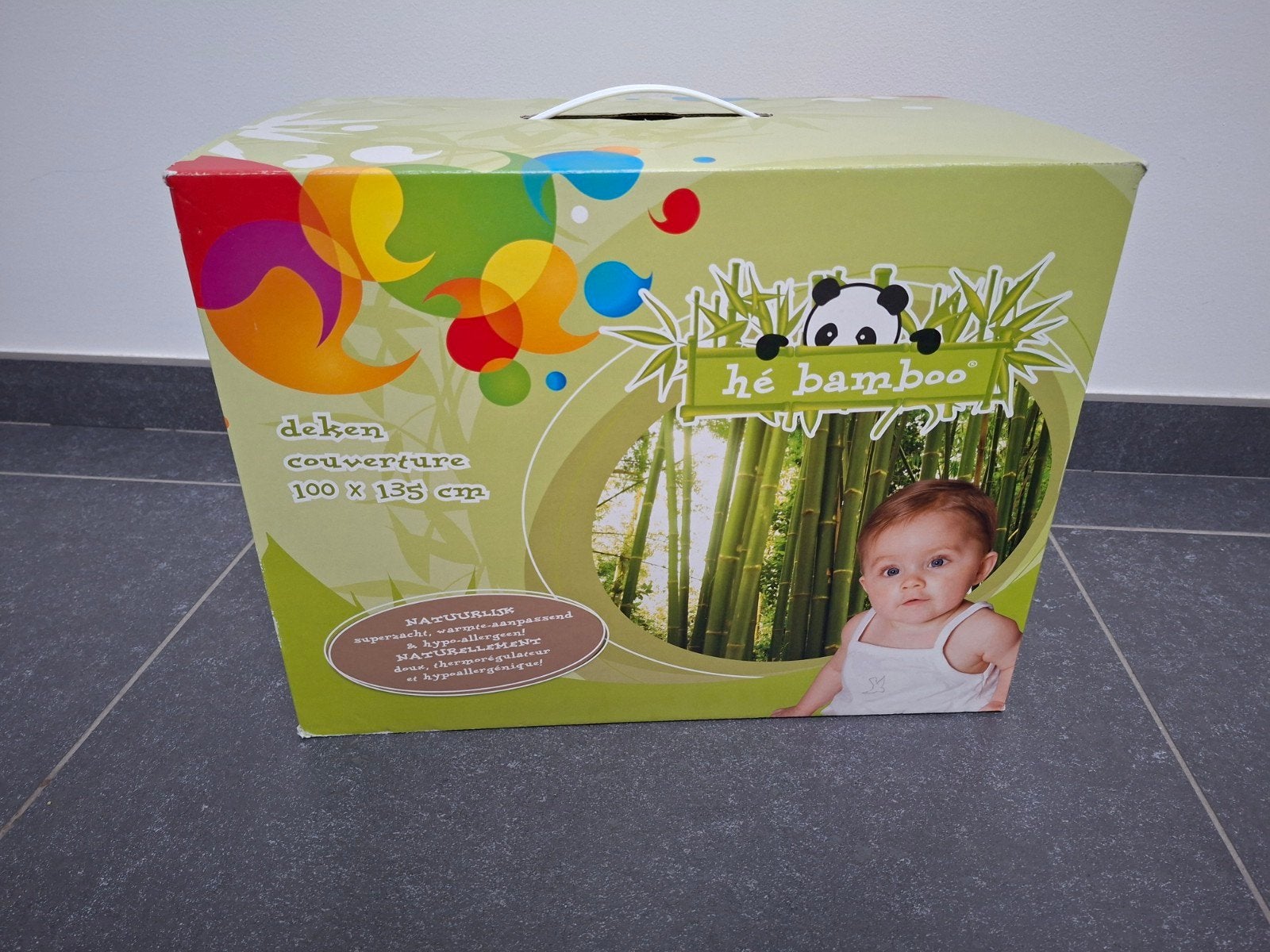 Dekbed hé Bamboo, Nieuw, Ophalen of Verzenden, Deken of Dekbed, Wit
