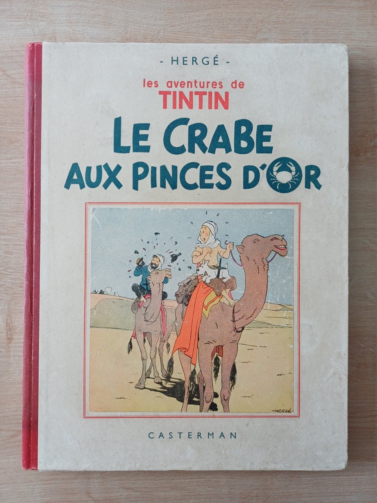 Tintin Le Crabe Aux Pinces D'or EO A13, Boeken, Stripverhalen, Hergé (George Rémi), Eén stripboek, Ophalen, Gelezen