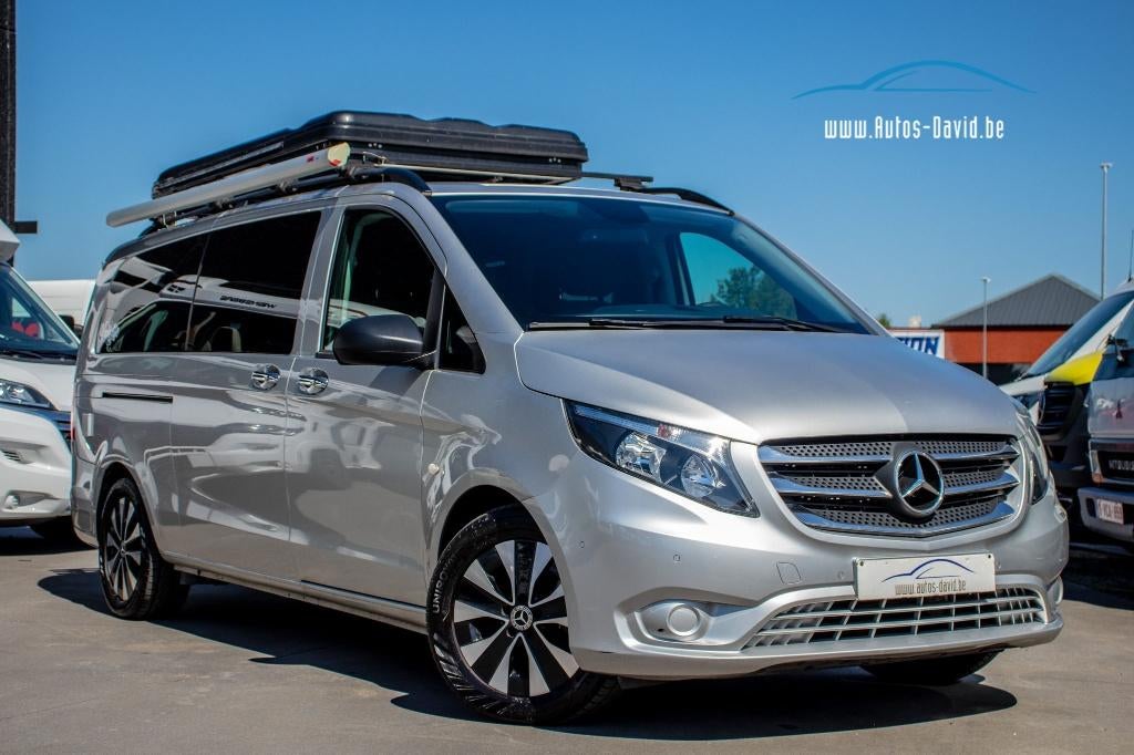 Mercedes-Benz Vito Tourer 116 CDI Aut. Camping-car 4 Lits, Caravanes & Camping, Camping-cars, Jusqu'à 4, Siège standard, Réfrigérateur